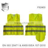 Hot Sale High Visibility Sleeveless Reflective Vest for Sale thumbnail-1