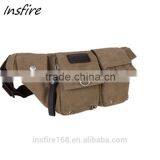2016 Outdoor Waist Bag Fashionable Classical Canvas Waist Leg Bag thumbnail-2