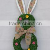 Metal Handmade Easter Rabbit Decoration & gift with cloth