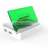 Wholesale High Quality Dual Ports Multi USB Home Charger For IPhone Samsung (EU/UK/US Plug) thumbnail-4