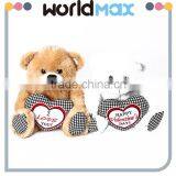 Wholesale Products Cartoon Heart Bear Plush Toy thumbnail-1