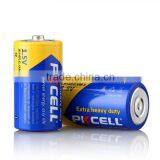 Carbon Zinc R14P 1.5V C Dry Battery Pvc/ Alu Jacket thumbnail-2