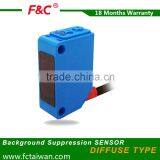 EN Standard NPN NO NC Background Suppression Diffuse Photoelectric Switch Sensor