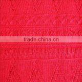 Poly+wool Spun Poly Jacquard Interlock Textile Fabric thumbnail-1