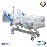 NFBD13 Five function hospital electric medical rotating bed,wired remote control for adjustable bed