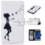 For Samsung Galaxy s6 Edge Leather Stand Wallet Case , Customize Smart Phone Cover for Samsung s6 Edge Plus thumbnail-4
