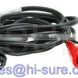 Amp Connector 4 Pin Female Connector With Two Terminal Connector Power Cable thumbnail-1