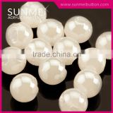 Taiwan Quality Loose Bulk Acrylic Sewing White Bead