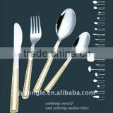 gold plated stainless steel flatware wholesale