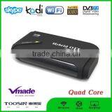 Quad Core Android 4.4 tv Box Amlogic S805 Smart Dvb-t2