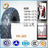 Factory for Motorcycle Tubeless Tyre and 130/60-13 TIRES thumbnail-1
