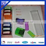 Coloful Handle Plastic Automatic Rubber Stamp for Office