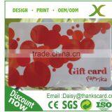 Free Sample..!! Plastic Gift Card / Barcode Gift Card/ Red Foil Gift Card thumbnail-1