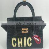 BSCI FACTORY OEM Aligator Women Handbags thumbnail-2