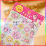 Custom Shape Cartoon PVC/Vinyl Sticker Bunny Design thumbnail-3