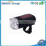 Waterproof Solar Bicycle Led Dynamo Flashlight