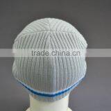 Acrylic Beanie Hat With Rubber Patch Logo thumbnail-2