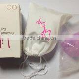 Transparent Shined Surface and Soft Reusable Cups for Lady Menstrual Period Wholesale thumbnail-3