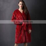 Cheap White Bathrobes Designer One Piece Party Dress Pictures of Long Skirts and Tops Coral Fleece Bathrobe for Hotel thumbnail-2