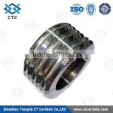 New design tungsten carbide roll ring with high modulus of elasticity