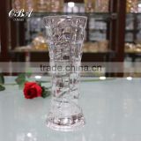 Custom Glass Flower Vase Wholesale Cheap,Tall Transparent Solid Glass Vase