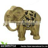 Rohs Led Lights Elephant Figurine Light , New Brand Name Led Light, Resin Material Led Light Product thumbnail-3