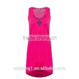 Wholesale Women Essential Printed Tail Dress Sleevesless Casual Wear Women Dress thumbnail-5