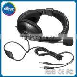 Gaming Headphone 3.5mm Surround Stereo Headset Headband Headphone With Mic for PC Laptop Low Bass Wired Headset thumbnail-1