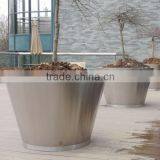 Bonsai Stainless Steel Container Flowers Container Plants Pots for Garden Use thumbnail-6
