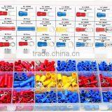 520 Pc Wire Terminal Kit Spade Butt Ring Electrical Connector Splice 22-10 Gauge Terminal Kit thumbnail-2