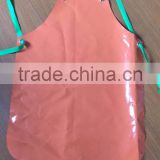 Water-resistant uniform bib apron custom logo tool apron coated pu with no pocket
