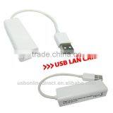 Ethernet Usb Rj45 Cables USB Lan Rj45 Ethernet 10/100 Mbps Network Adapter For Apple Mac MacBook Air Andriod Tablet Laptop PC thumbnail-1