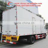 Dongfeng Tianjin 10ton Refrigerator Cooling Van Truck for Meat and Fish thumbnail-4