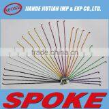 High Quality Cheap Bicycle/motorcycle Colour Spray Plastics Twisted Spoke thumbnail-2