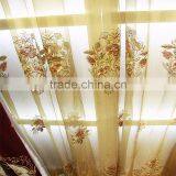 TOP ONE 2016 Polyester Luxury Embroidery Window Curtains/ Popular Elegant Beaded Curtains thumbnail-4