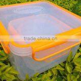 Food Grade Portable Convenient Collapsible Houseware Silicone Foldable Lunch Box thumbnail-6