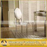 White Cover Silver Banquet Chair Wedding Chair thumbnail-1