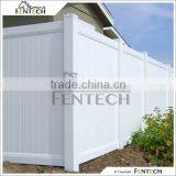 Traditional High Quality PVC/Plastic/Vinyl Fence Used Plastic Privacy Fence