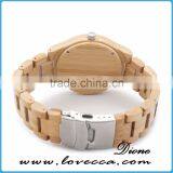 Fashion Bangle Watch for Men Waterproof Wood Watch thumbnail-5