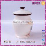 Factory Direct Sale Ceramic Decal Desgin Sugar Pot thumbnail-4