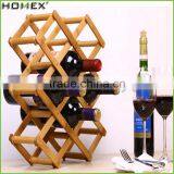 High Quality Bamboo Wine Rack/Wine Bottle Holder/Wine Holder/Homex_Factory