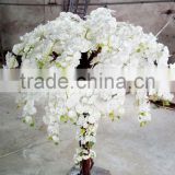 China factory make white fake orchid flower tree for interior decoration