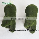 new style artificial topiary animal for christmas day decoration
