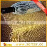 Wholesales Metal Aluminum Wire Mesh Bottle Cover for Event Decoration thumbnail-2