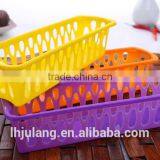 Useful Mini Plastic Storage Basket / Slim Plastic Basket thumbnail-5