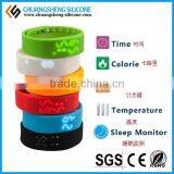 Adults Sports Required Pedometer, Silicone Sleep Moniter Wristwatch