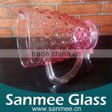 Imported Russian Vodka Colored Dot Water Jug With Handle thumbnail-3