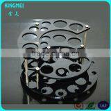 Black Round Acrylic Electronic Cigarette Display Rack Lucite E Cigarette Display Stand thumbnail-1
