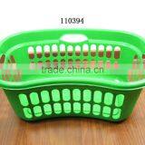 Square Plastic Laundry Basket Hamper thumbnail-1