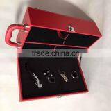 K0592-4PU Leather Wine Gift Box 2bottles thumbnail-2